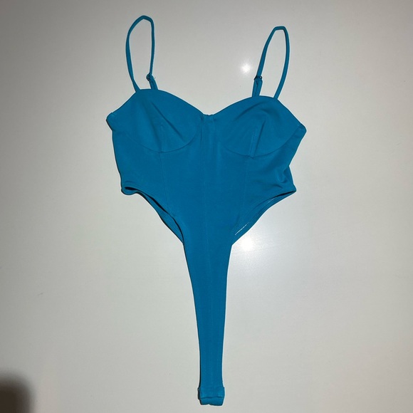 Zara High leg Corsetry Thong bodysuit - Picture 3 of 4